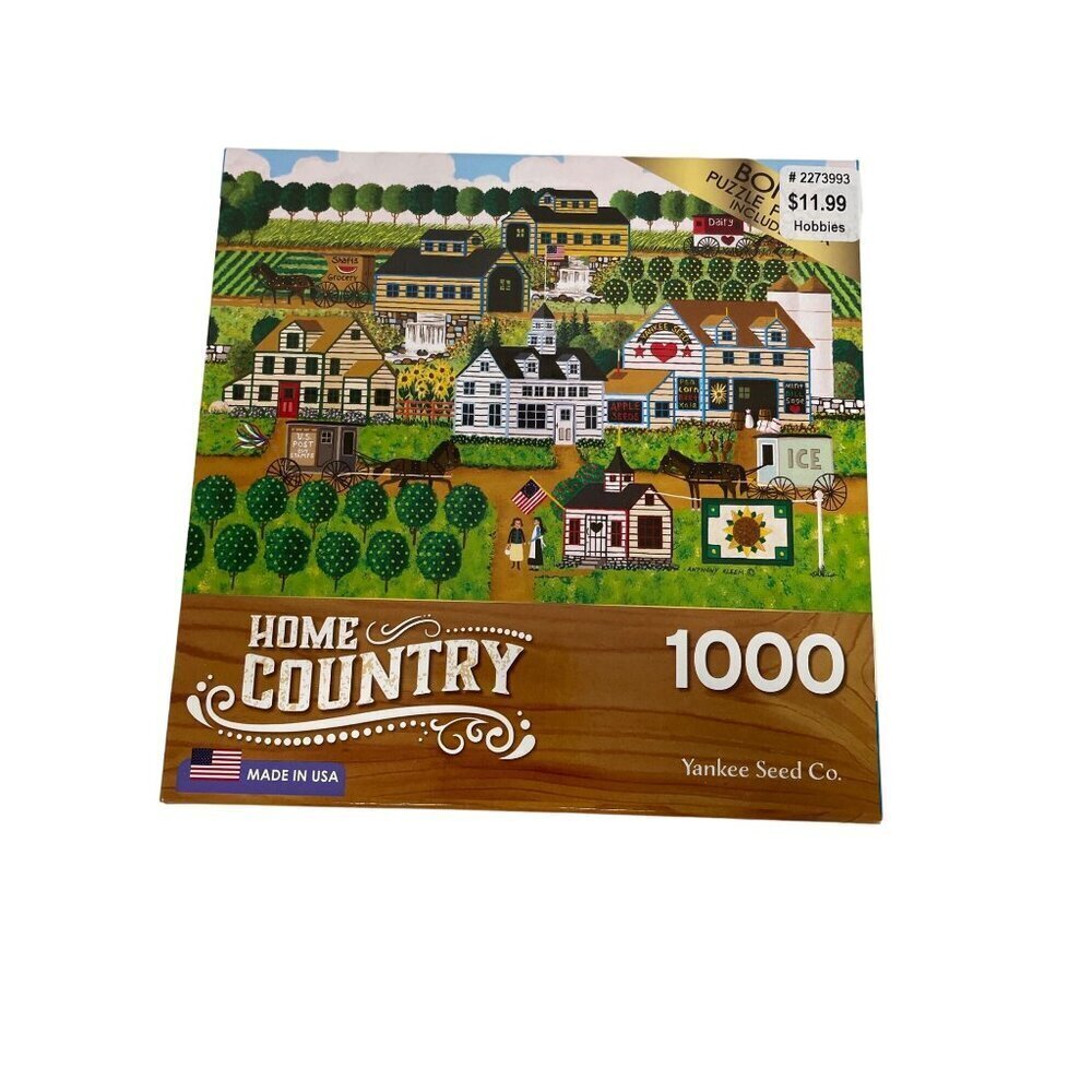 Cra-Z-Art RoseArt Home Country Yankee Seed Co. 1000 Piece Jigsaw